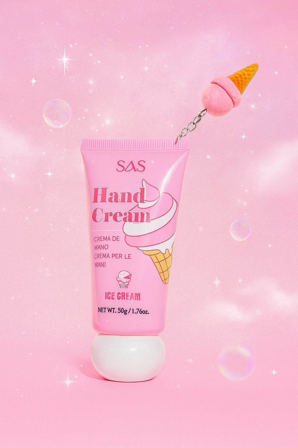 كريم الايسكريم مع مدالية