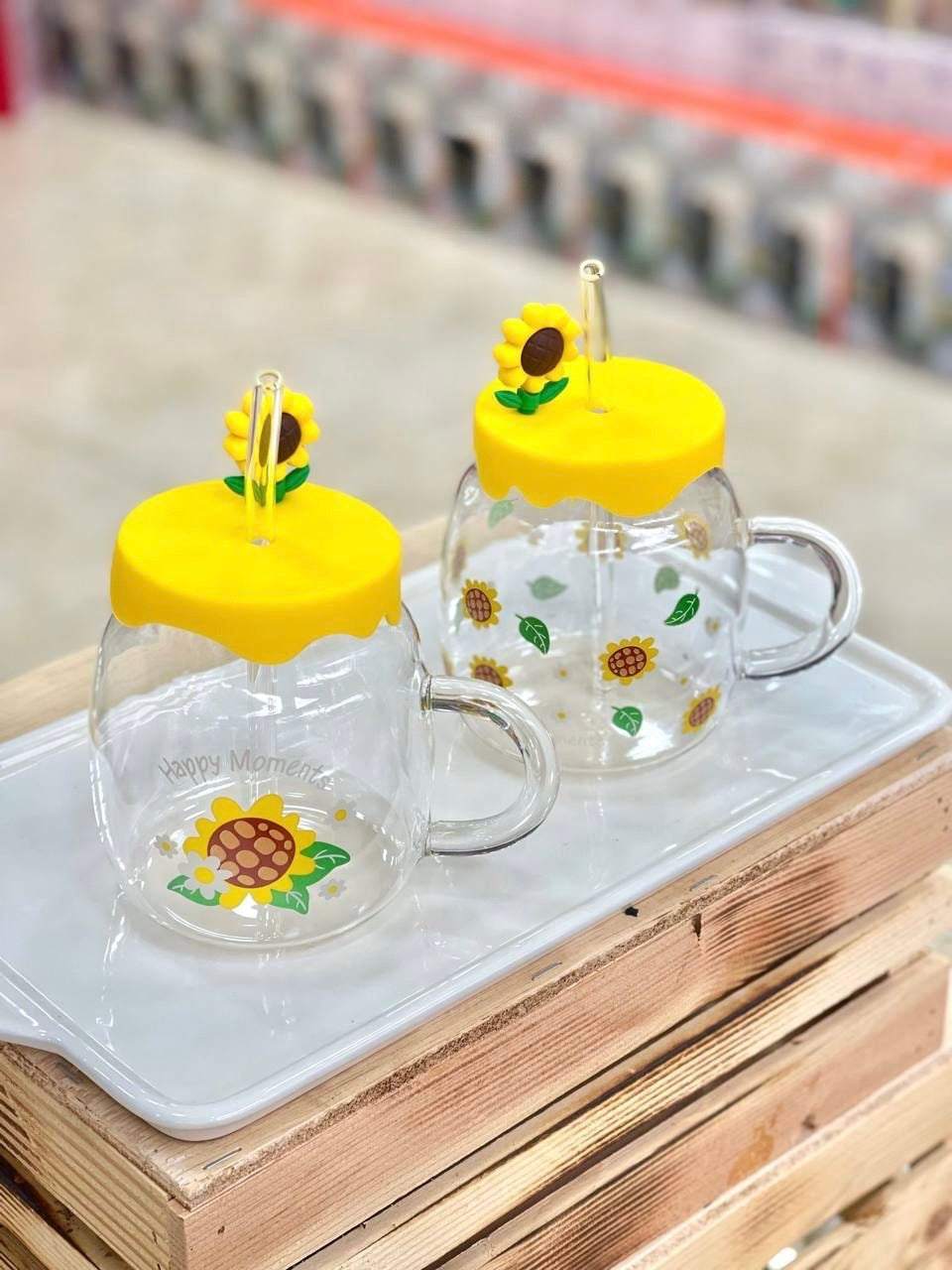 كوب زهرة عباد الشمس