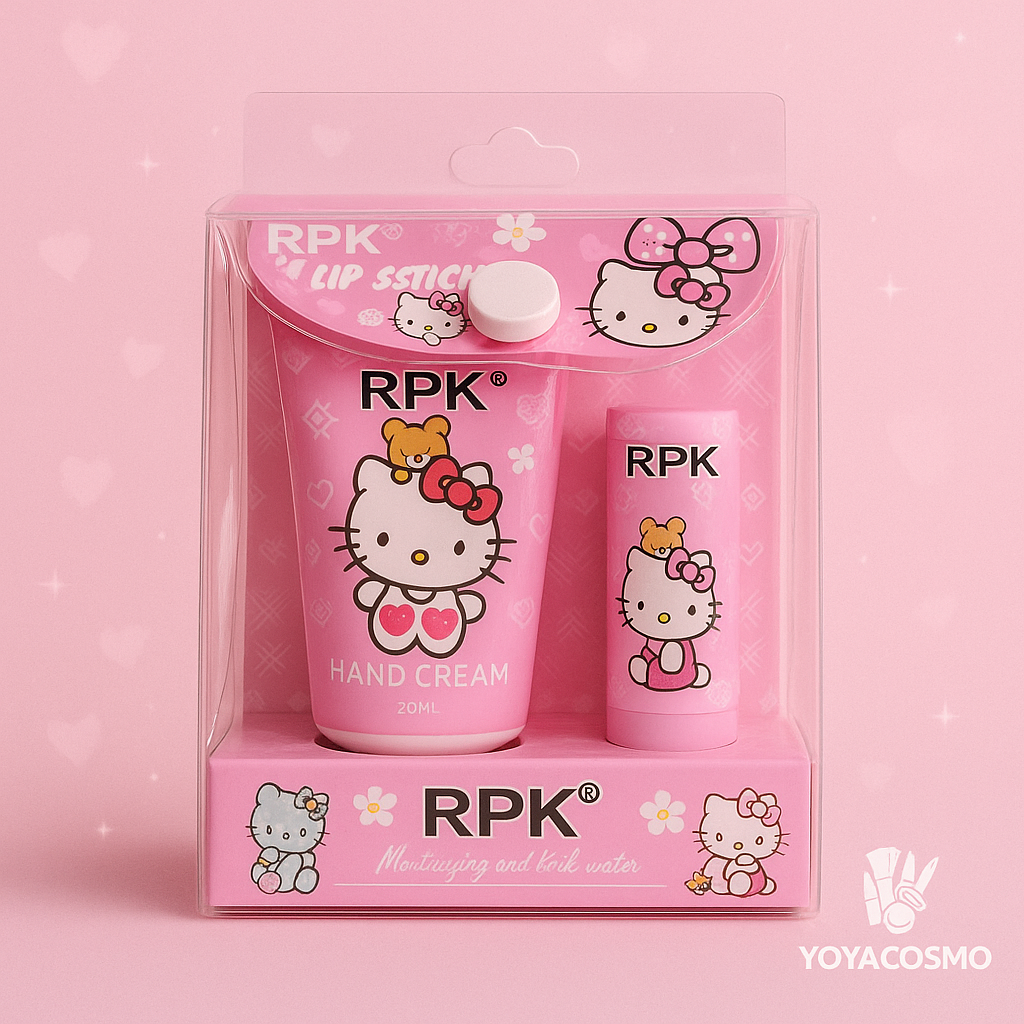 بكج هيلوكيتي كريم يدين مع مرطب شفاه
