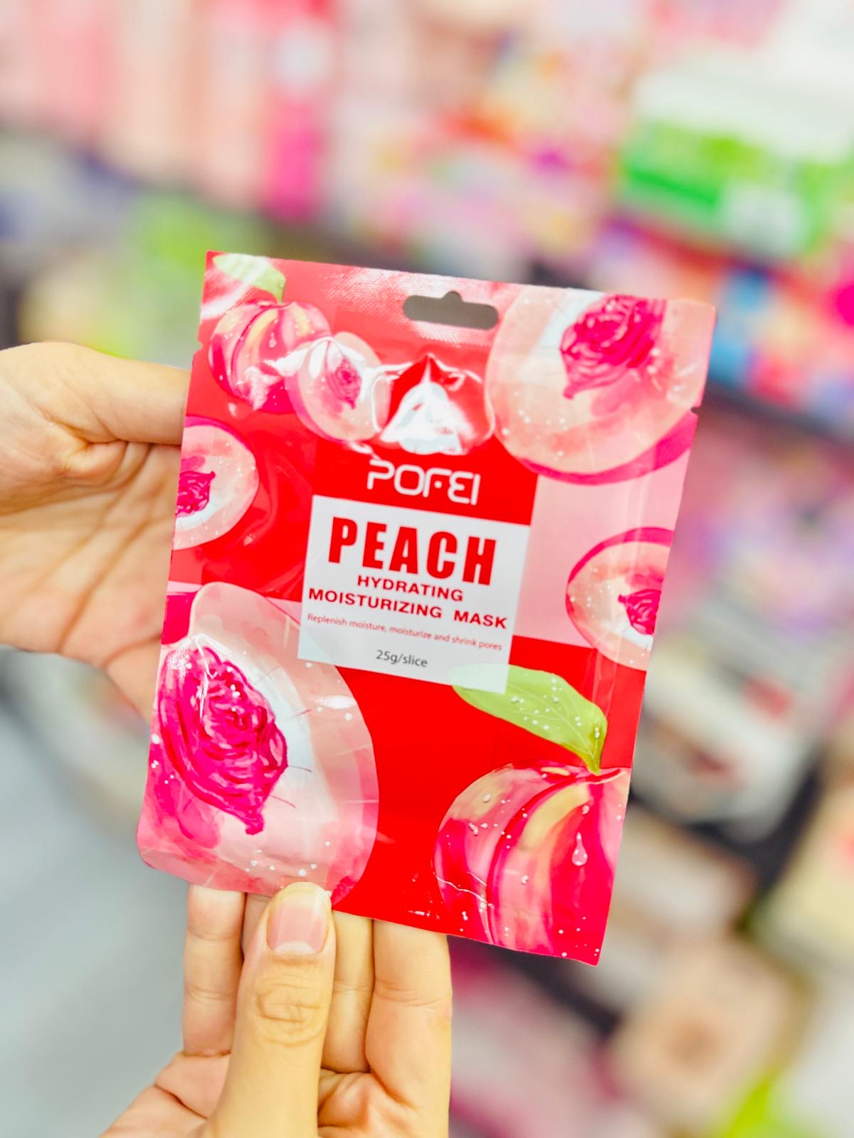 ماسك الخوخ للوجه