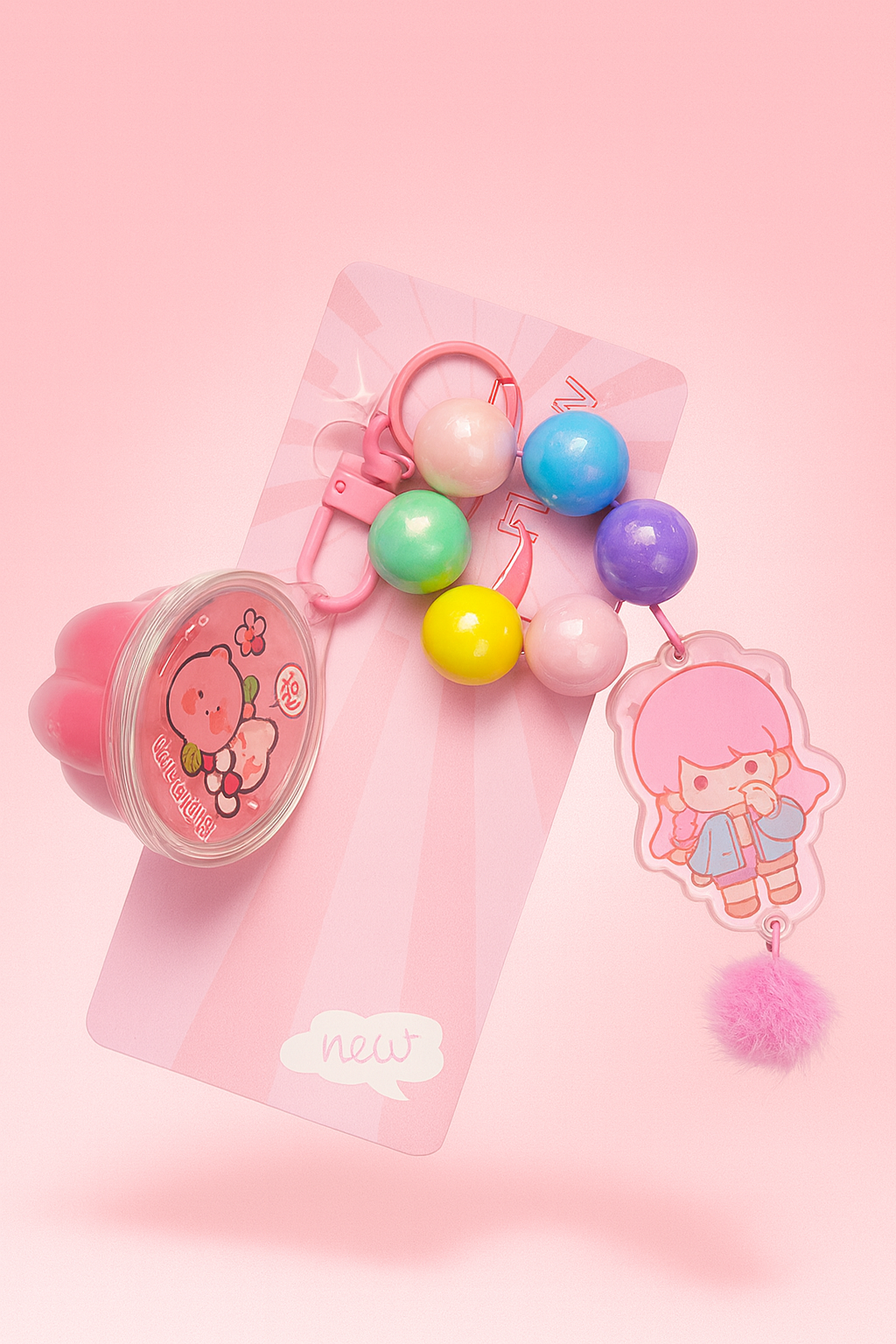 مرطب شفاه مع مدالية