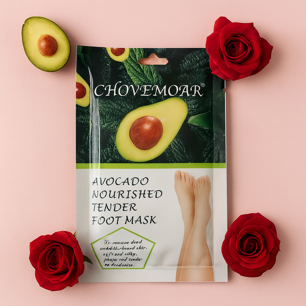 ماسك الافوكادو للاقدام
