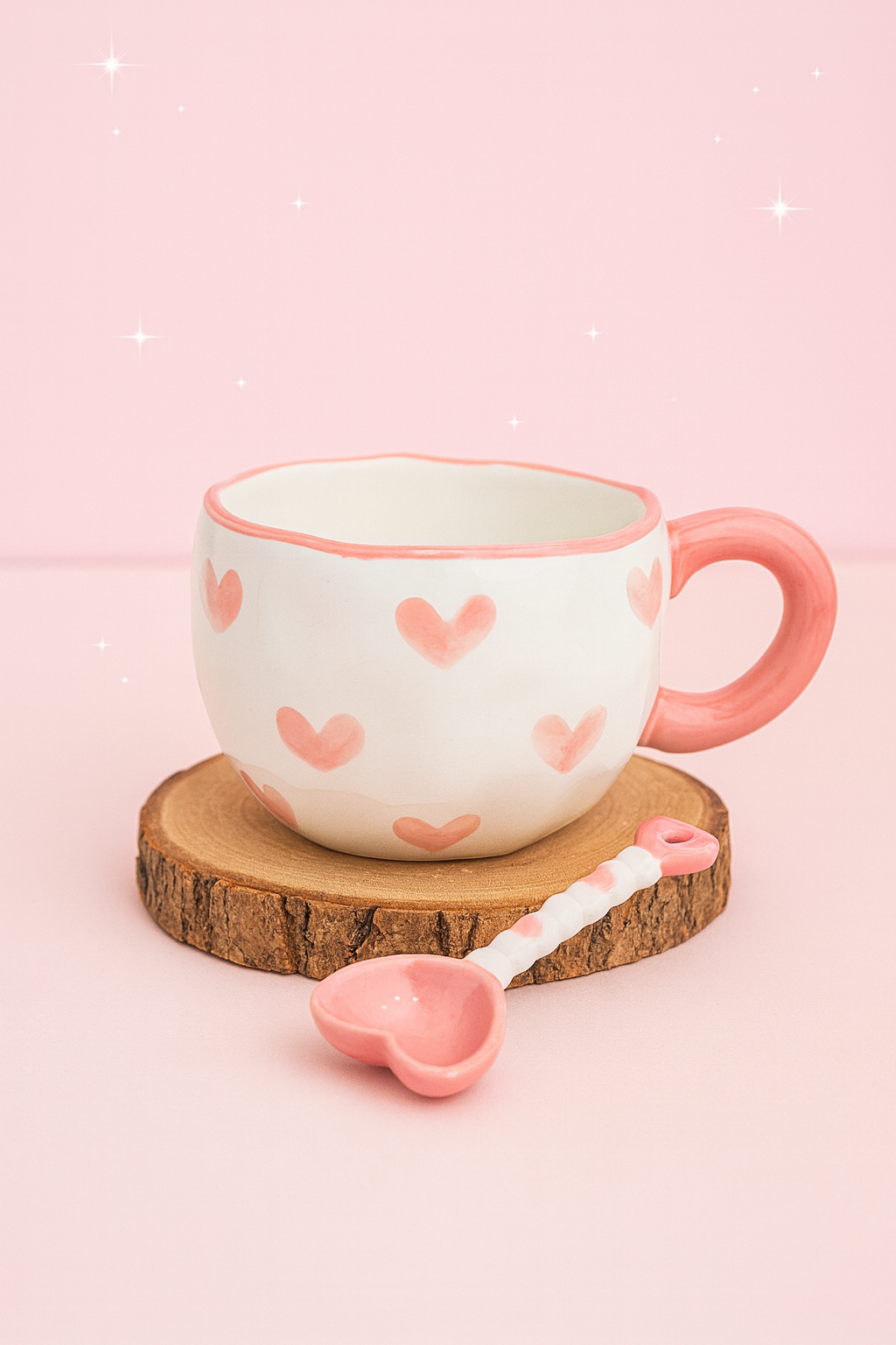 كوب القلوب الترند